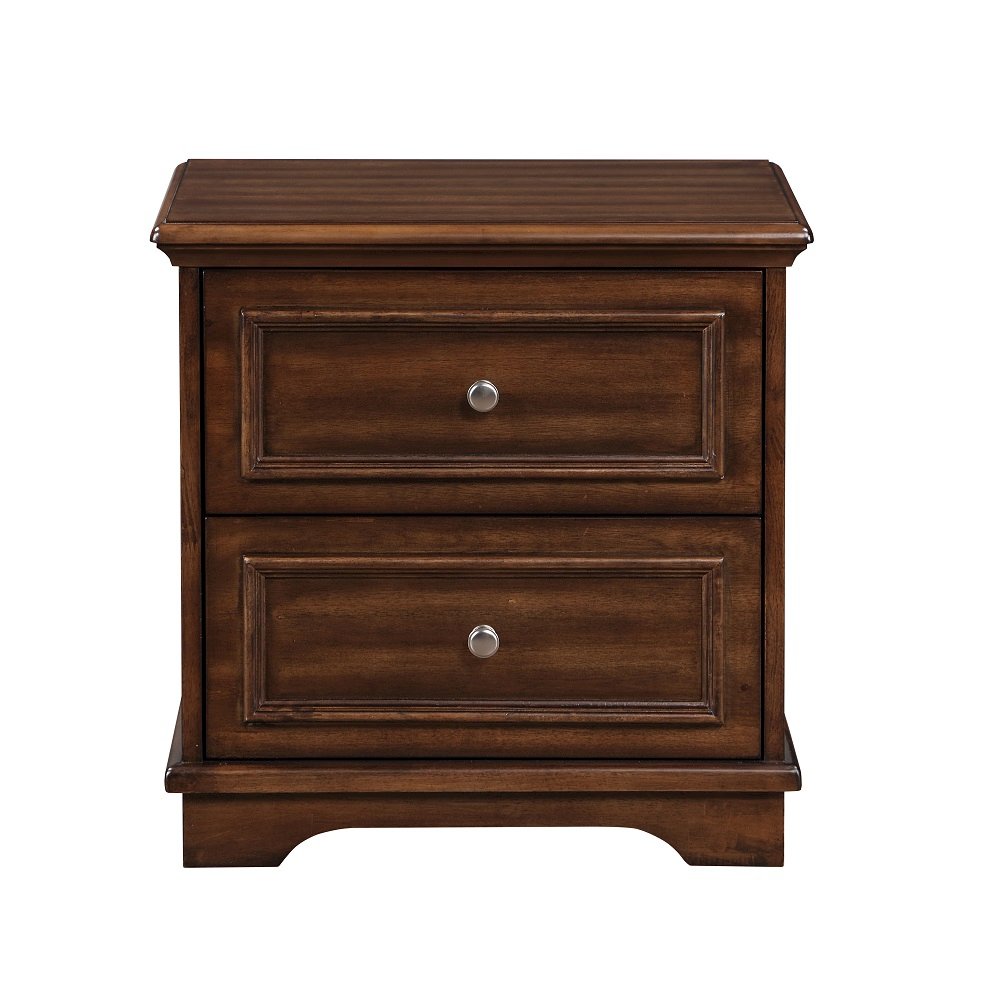 Franklin 4Pcs Pack Full Bed Set Brushed Walnut