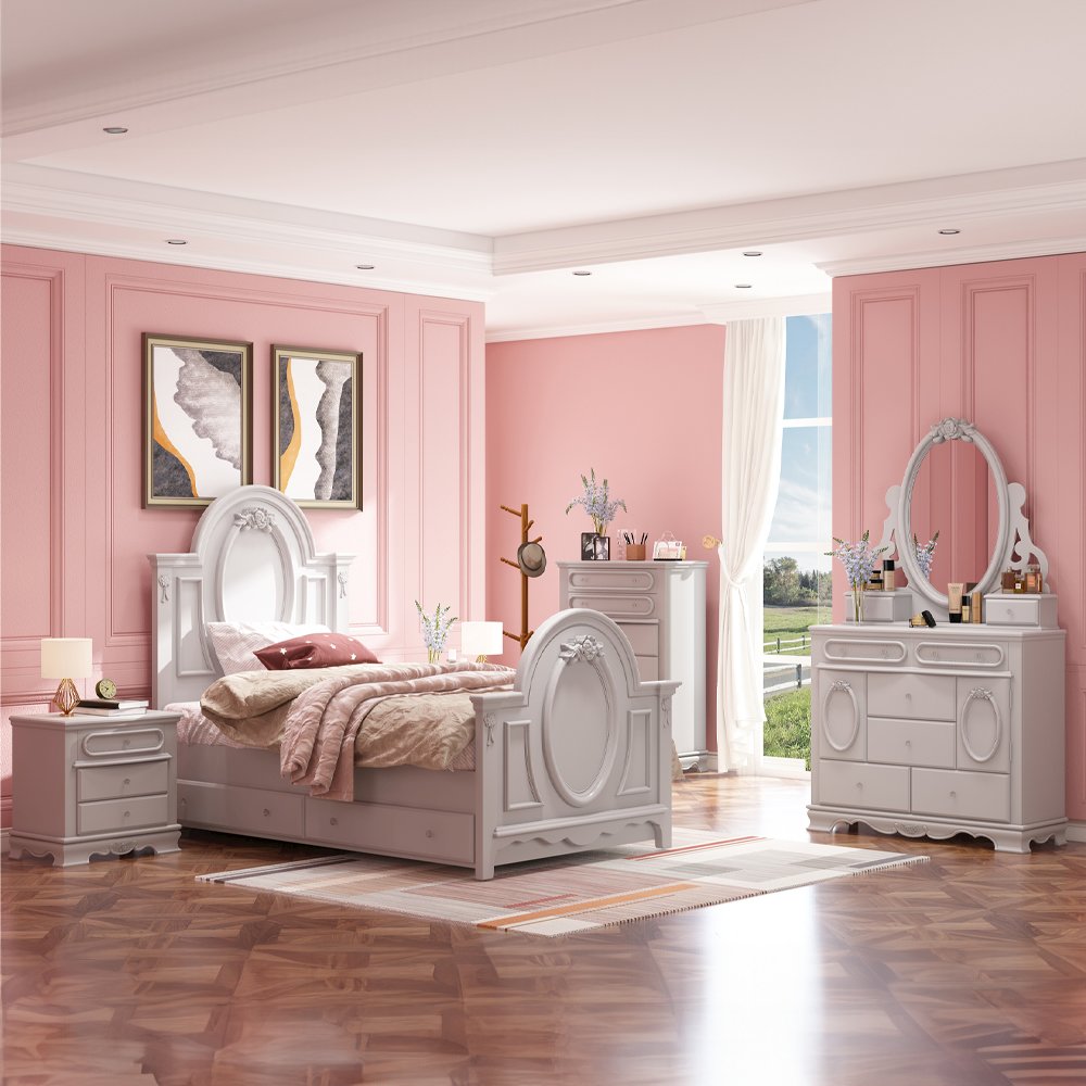 Flora Chest Gray