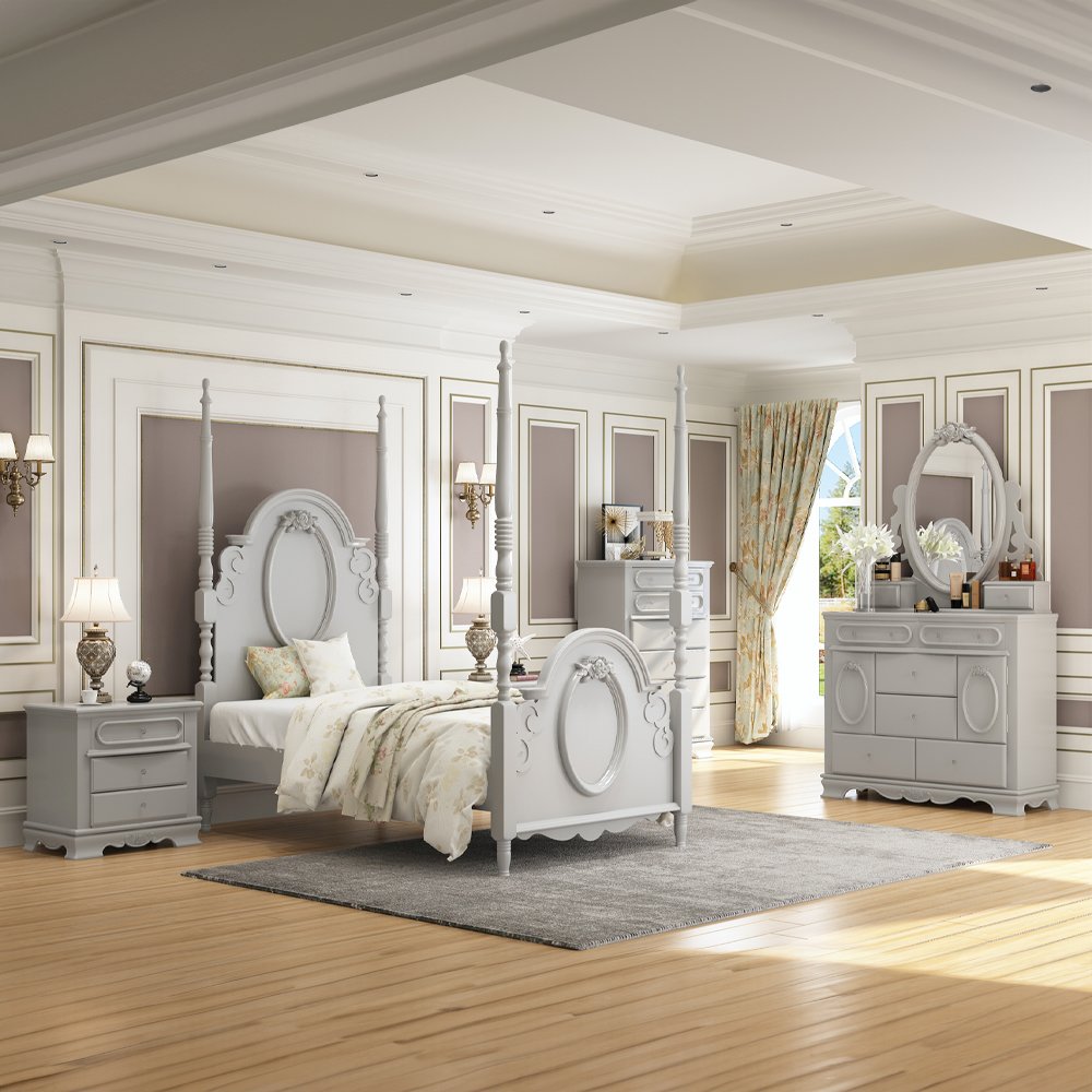 Flora Chest Gray