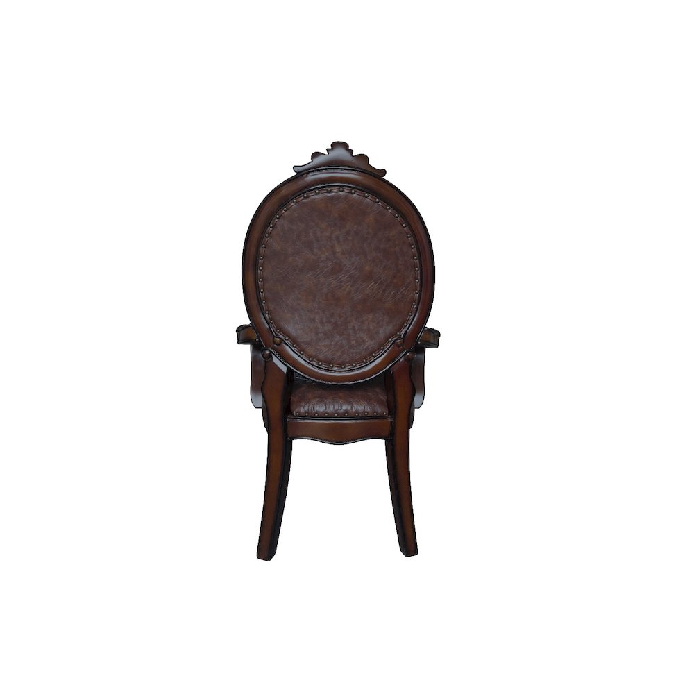 Versailles Arm Chair (Set-2) Cherry