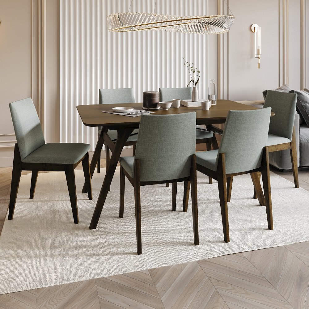 Kaela Dining Table Walnut