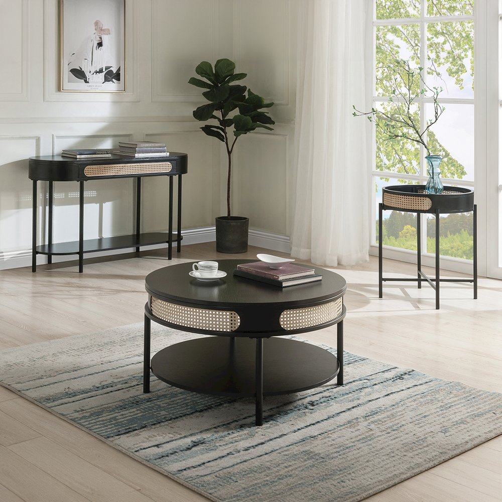 Colson End Table Black