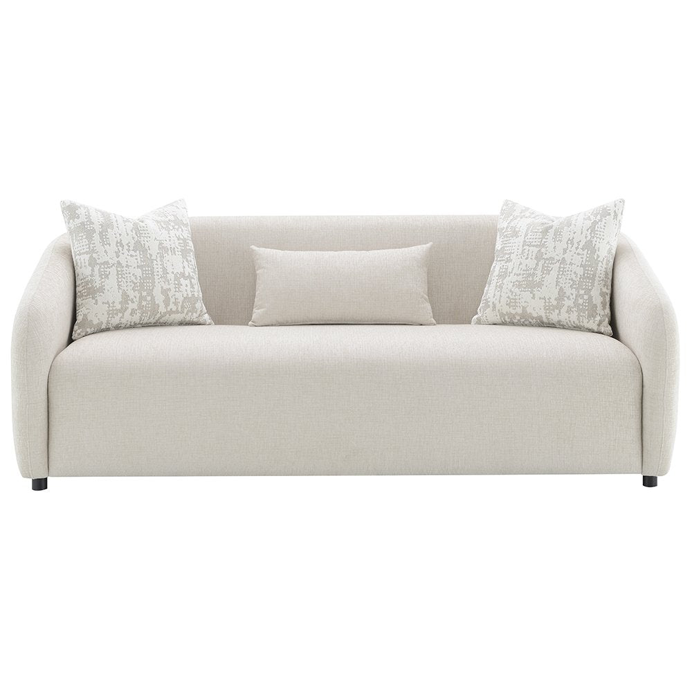 Etienne Sofa w/3 Pillows Beige Linen
