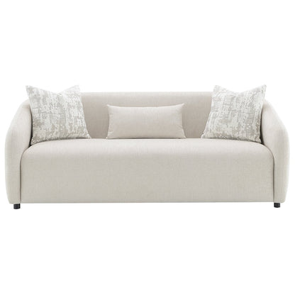 Etienne Sofa w/3 Pillows Beige Linen