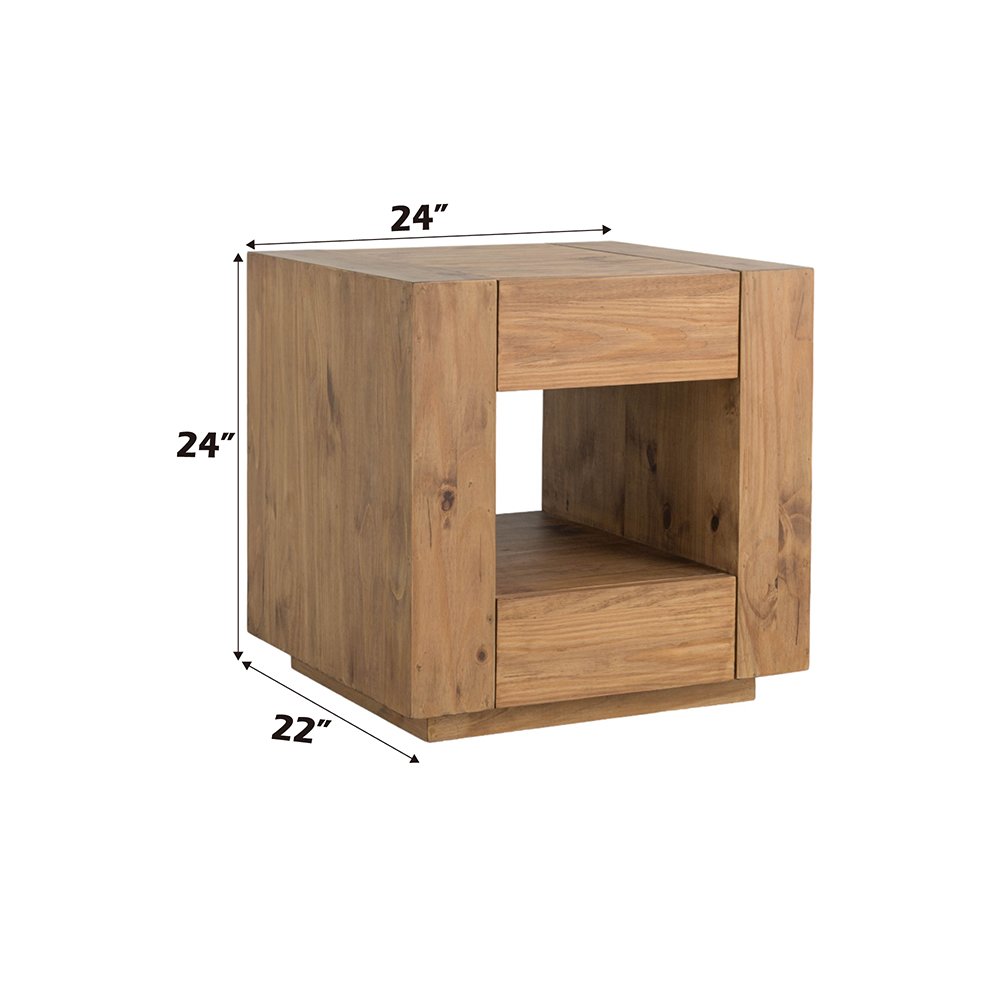 Harlan End Table Oak