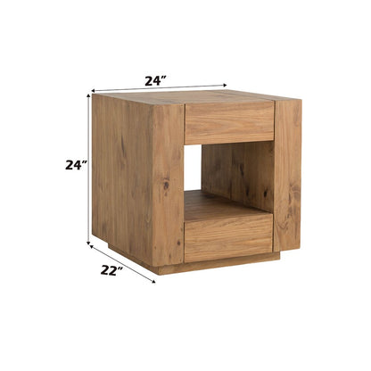Harlan End Table Oak