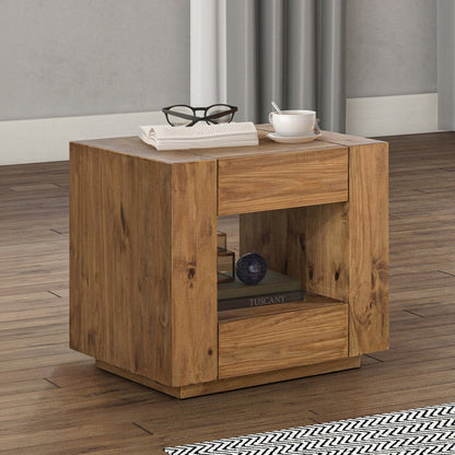 Harlan End Table Oak