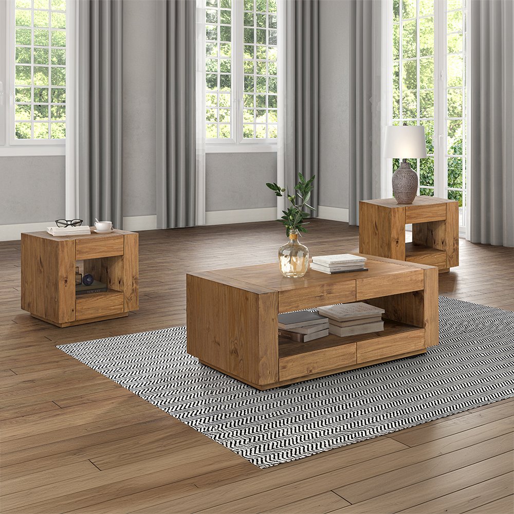 Harlan End Table Oak
