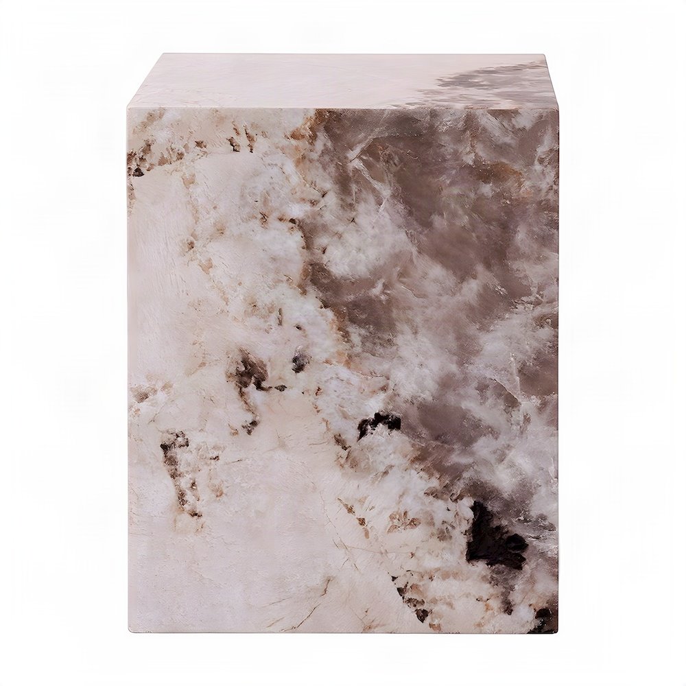Engineered Cementitious Composite Side Table, Small End Table, Engineered Stone