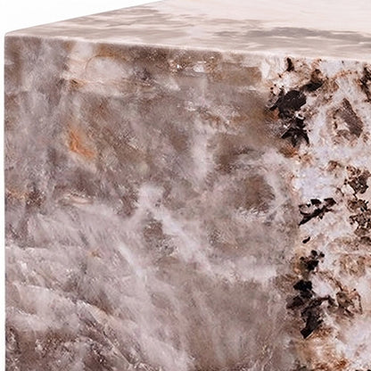 Engineered Cementitious Composite Side Table, Small End Table, Engineered Stone