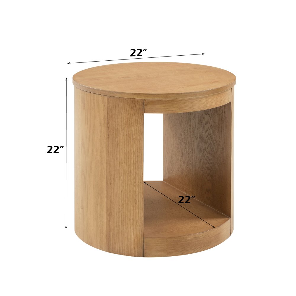 Zoey Round Side Table 22" Dia