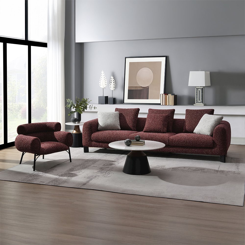Mardi End Side Table 35"W