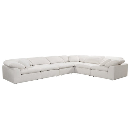 Naveen Modular - Armless Chair Ivory Linen
