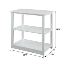 Wooden Bookcase with Concealed Drawer and Multiple Shelves for Storage