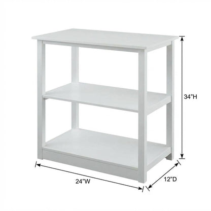 Wooden Bookcase with Concealed Drawer and Multiple Shelves for Storage