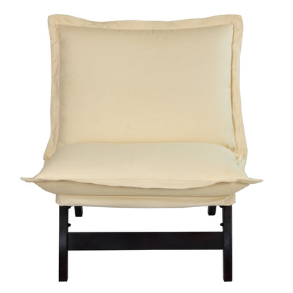 Casual Folding Lounger Chair-Espresso