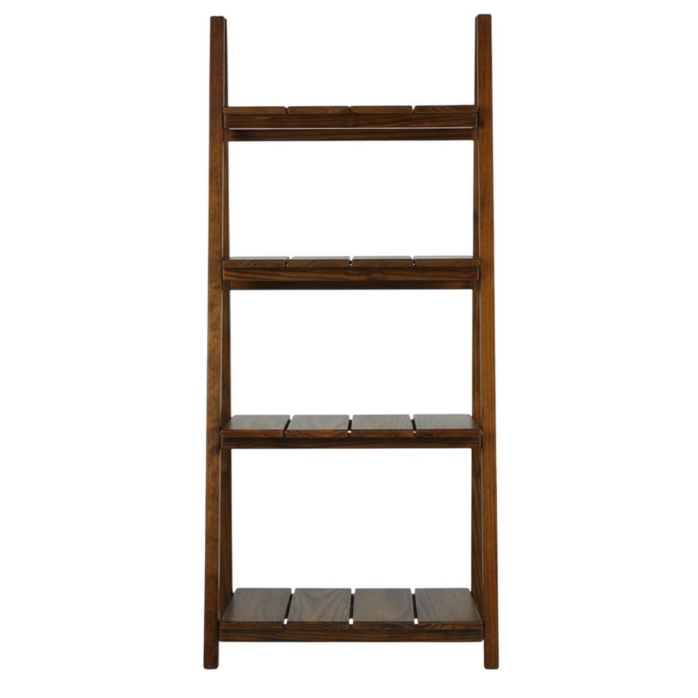Wooden Bookcase in light finish with open shelving for Home Office Storage