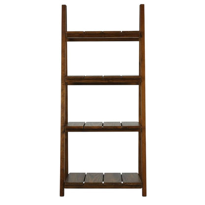 Wooden Bookcase in light finish with open shelving for Home Office Storage