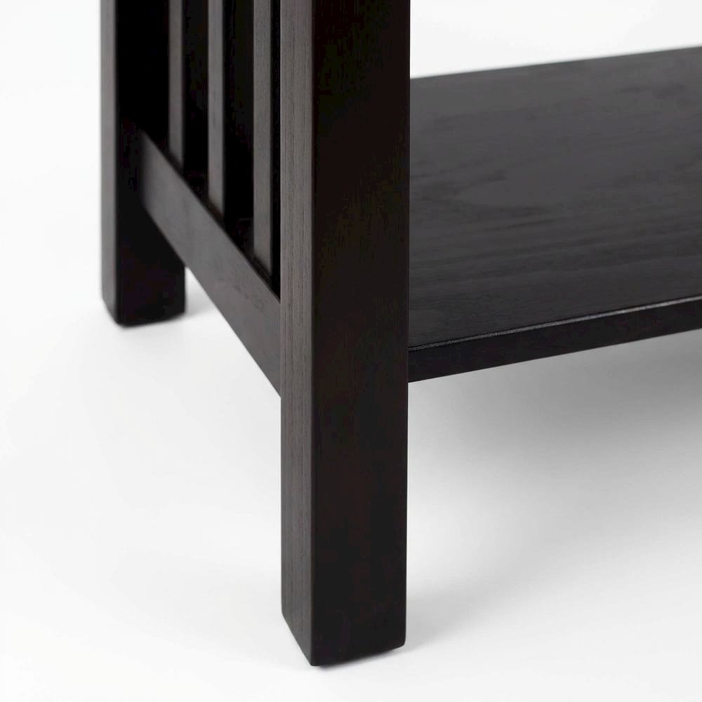 Espresso Nightstand with Usb Port and Modern Design