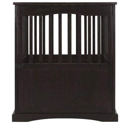 Espresso Finish End Table with Modern Design and Sturdy Construction