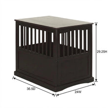 Espresso Finish End Table with Modern Design and Sturdy Construction