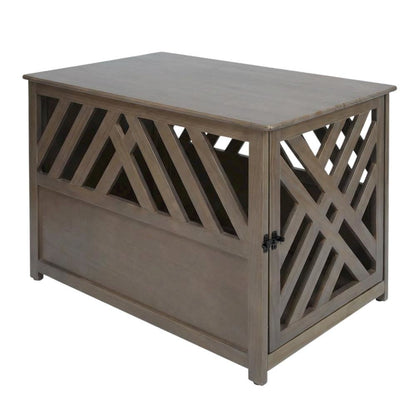 Wooden End Table with Sturdy Construction and Classic Design