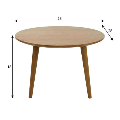 Authentic Cherry Coffee Table with Solid Wood Top and Sturdy Construction