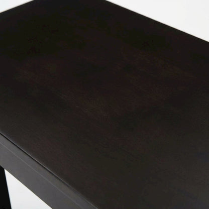 Walnut Black Nightstand with Usb Port for Bedroom Storage and Modern Style