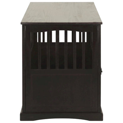 Espresso Finish End Table with Modern Design and Sturdy Construction