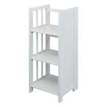 Wooden Bookcase in Warm Brown with Adjustable Shelves and Sturdy Construction