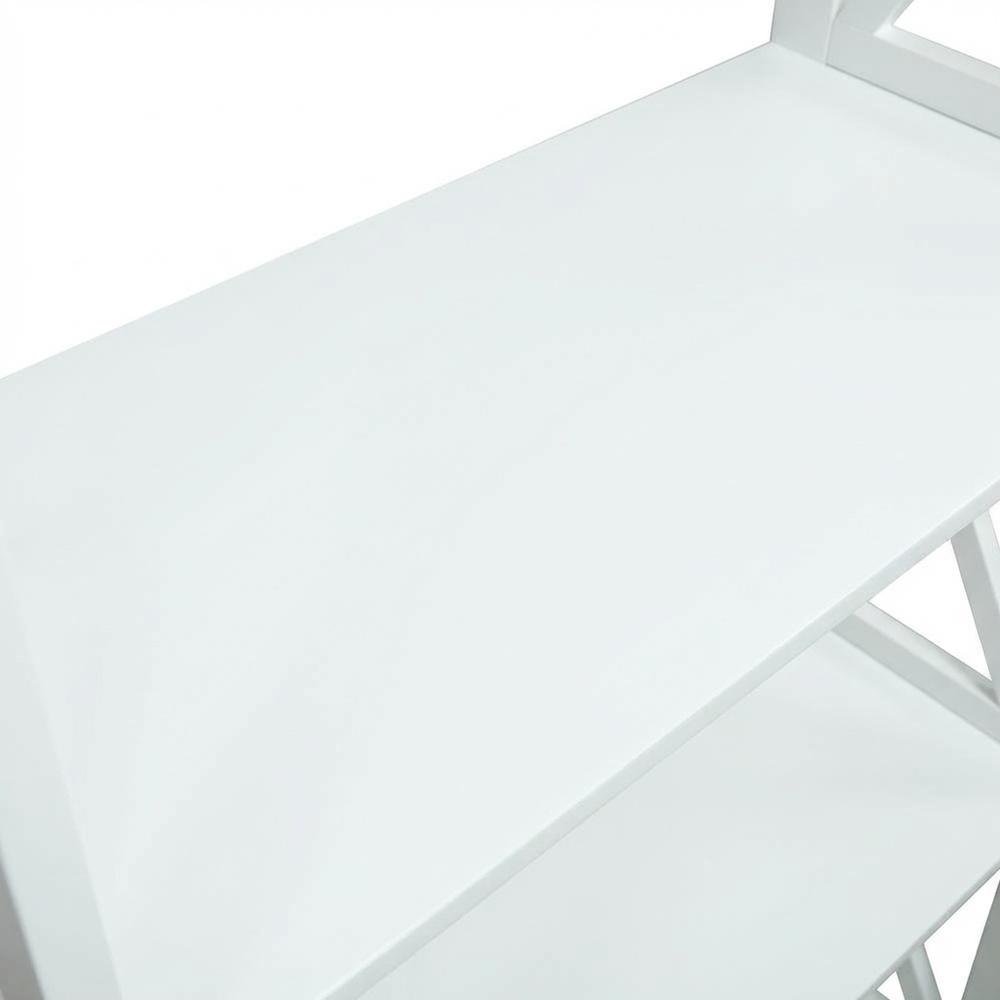 Wooden Bookcase with 5 Shelves and 25lb Capacity per Shelf