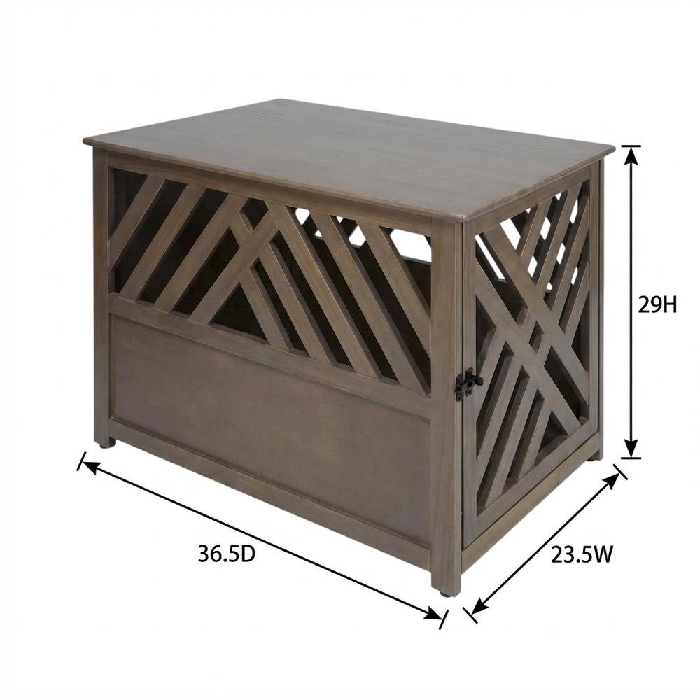 Wooden End Table with Sturdy Construction and Classic Design