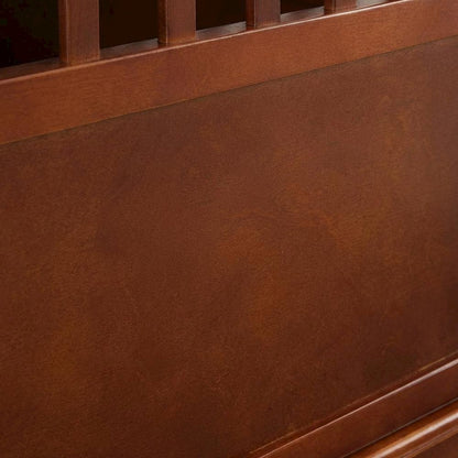 Walnut End Table with Smooth Surface and Modern Design