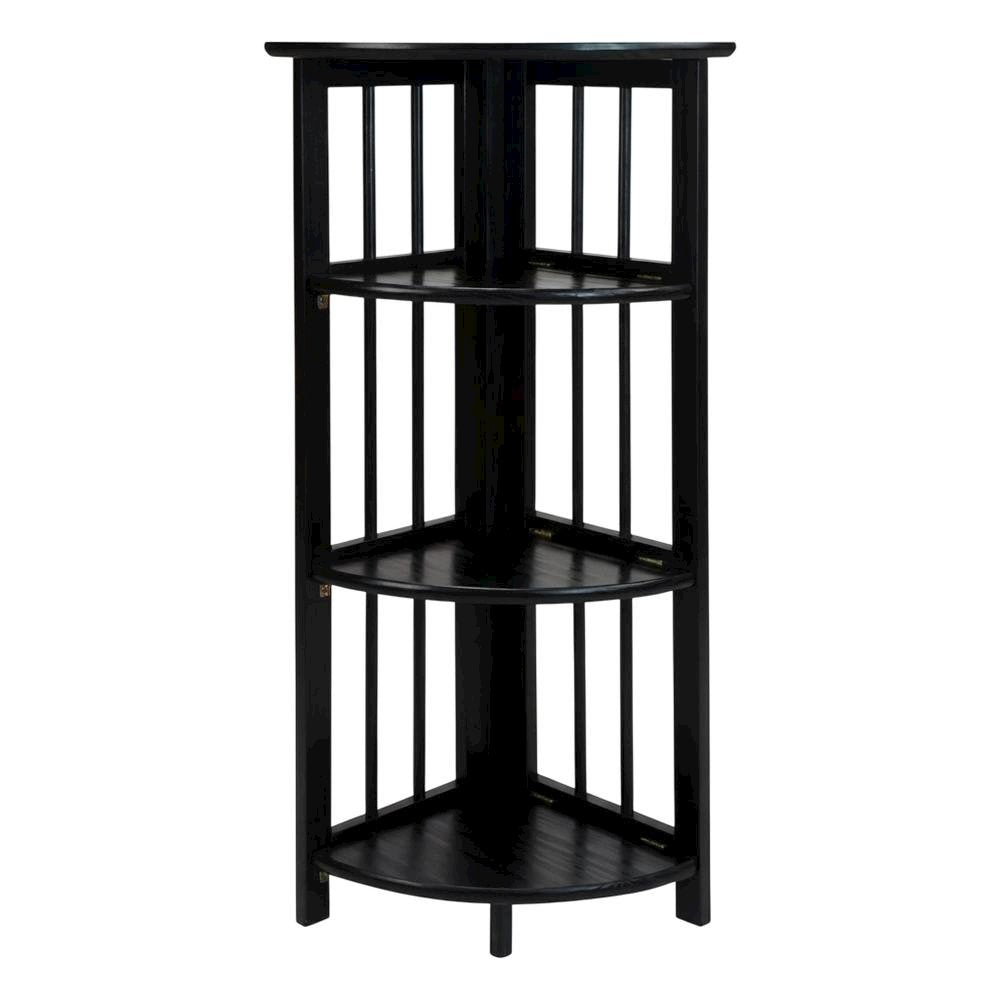 Wooden Bookcase with Shelves and Modern Design for Home Storage