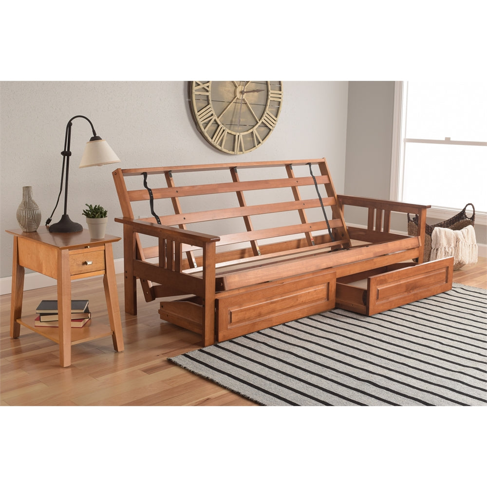 Monterey Frame/Barbados Finsish/Storage Drawers