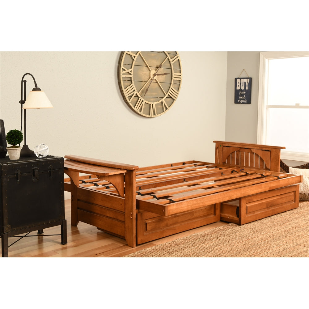 Phoenix Frame/Barbados Finish/Storage Drawers