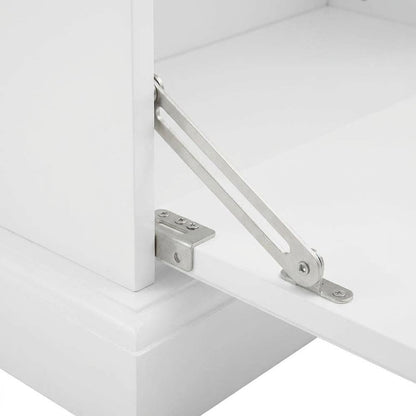 Wood hall tree with storage bench and coat hooks for entryway