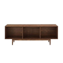 Large vinyl storage console with sturdy construction and versatile design