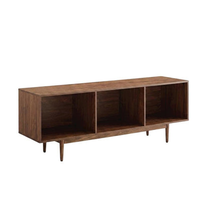 Large vinyl storage console with sturdy construction and versatile design
