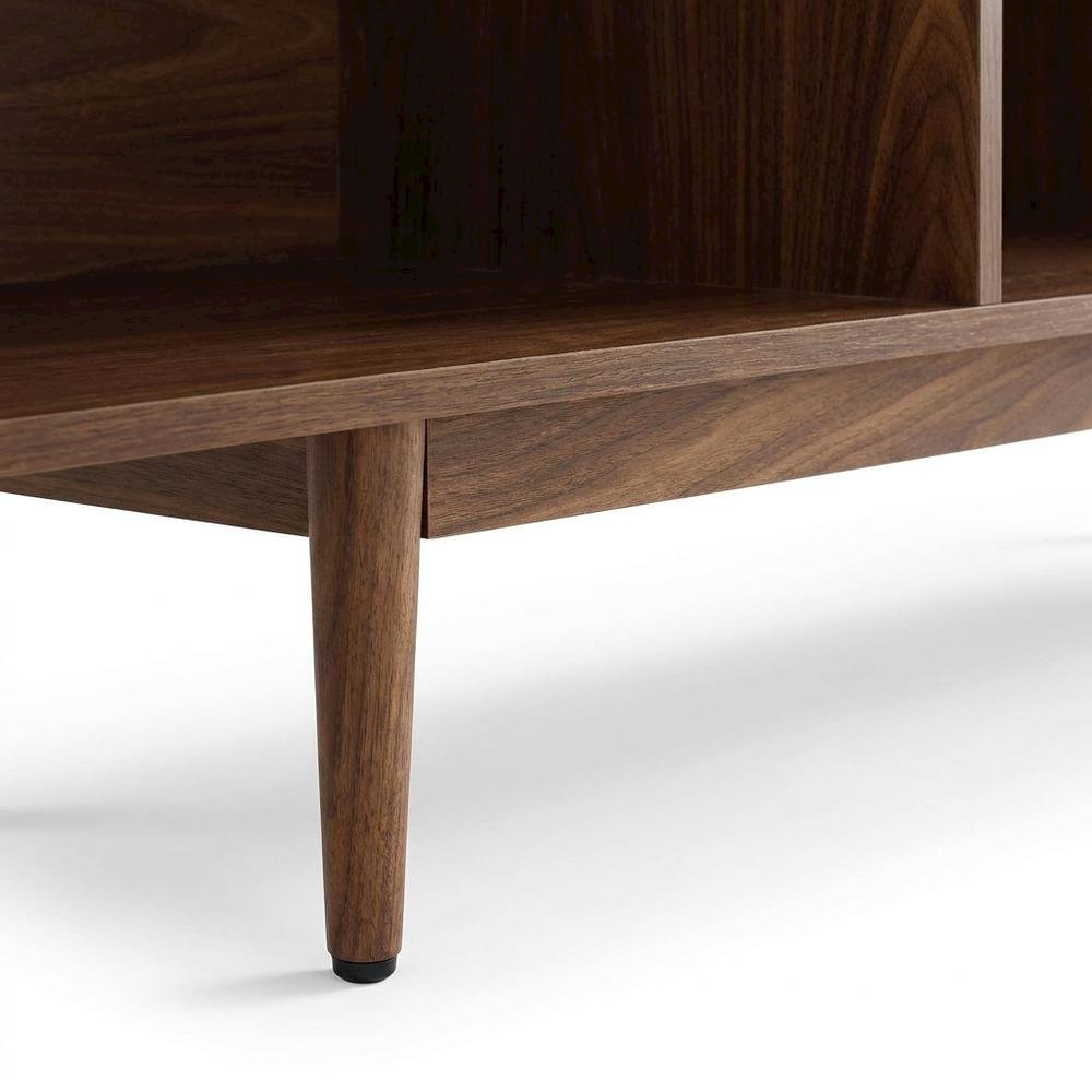 Large vinyl storage console with sturdy construction and versatile design