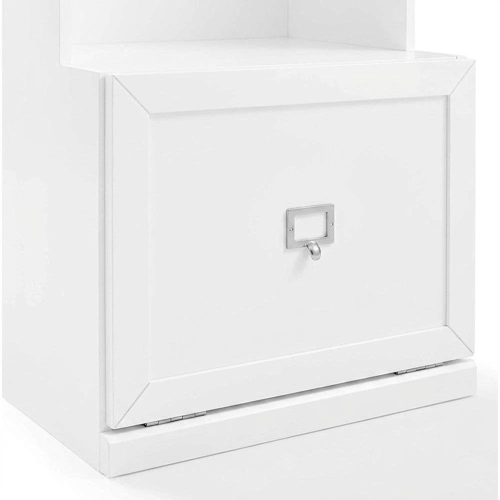 Hall Tree with Shelves and Coat Storage in Elegant Finish