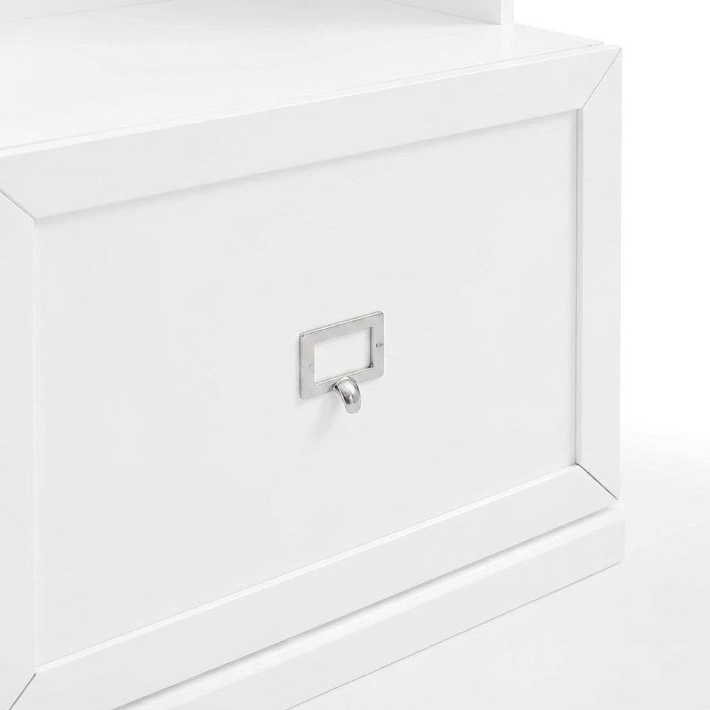 Hall Tree with Shelves and Coat Storage in Elegant Finish