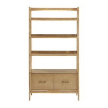 Large Acorn Floor Shelf with Anti-Tip Hardware for Freestanding Storage