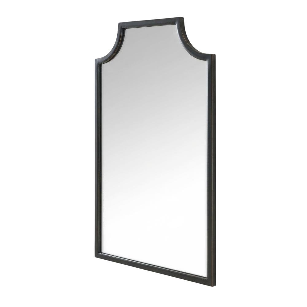 Oil Rubbed Bronze Bathroom Mirror with Anti-Tip Hardware and ISTA Certification