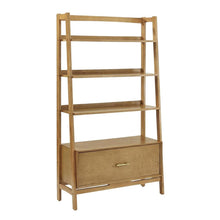 Large Acorn Floor Shelf with Anti-Tip Hardware for Freestanding Storage