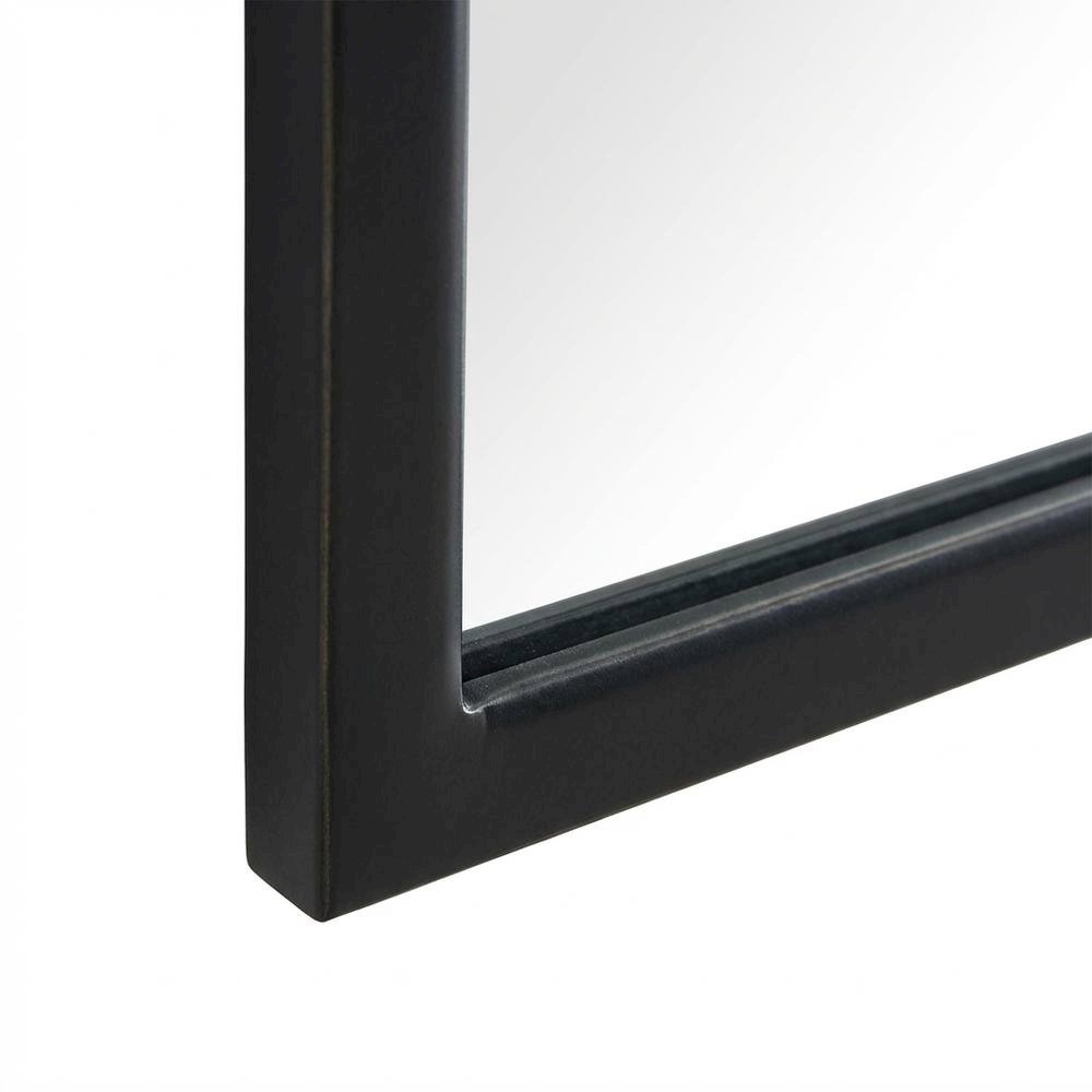 Oil Rubbed Bronze Bathroom Mirror with Anti-Tip Hardware and ISTA Certification