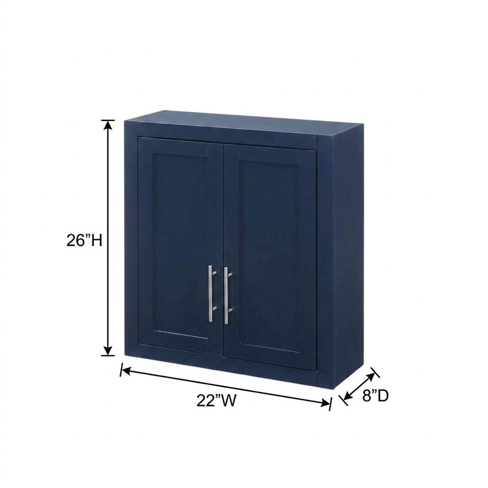 Wall Storage Cabinet in Stylish Finish for Versatile Organization