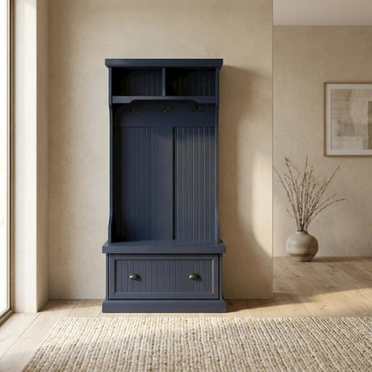 Hall Tree with Practical Storage and Charming Design