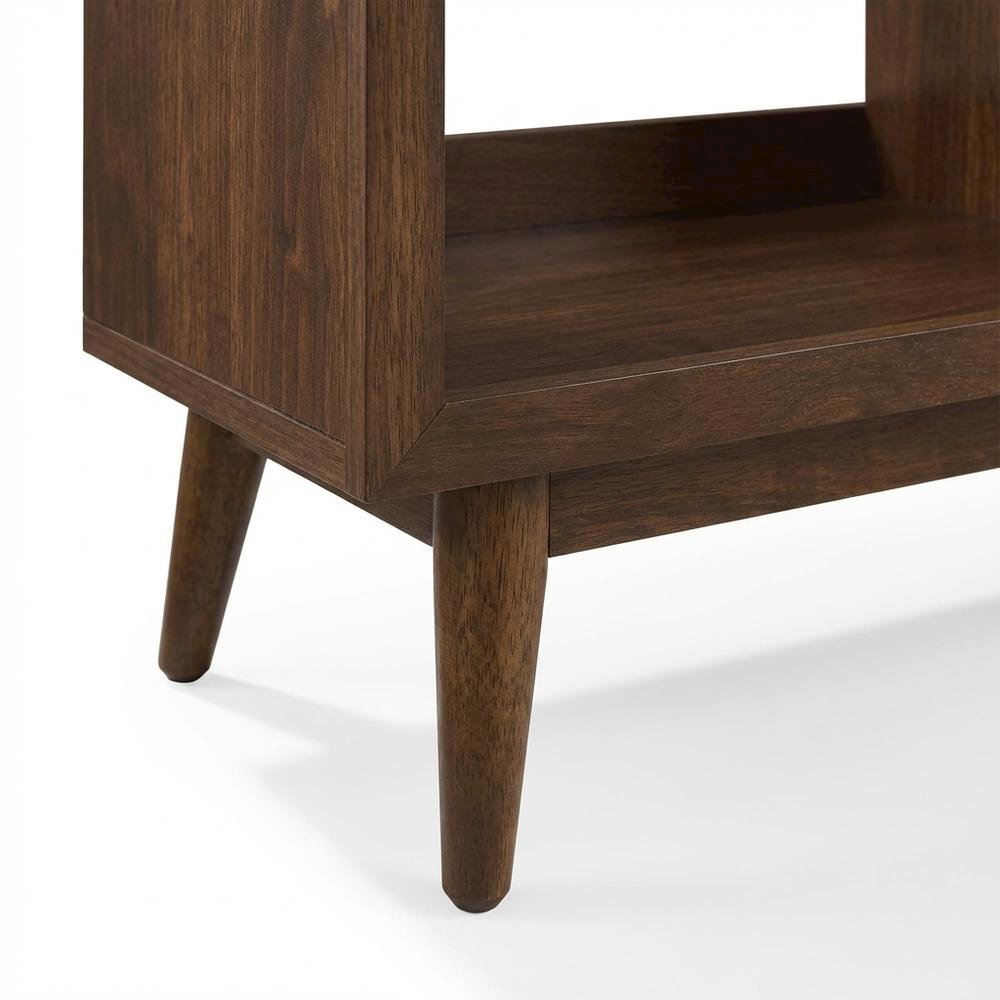 Stylish Record Player Stand with Vinyl Storage for Modern Living