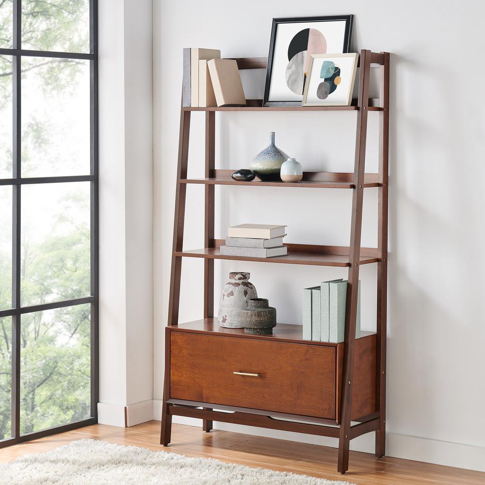 Landon Large Etagere Bookcase